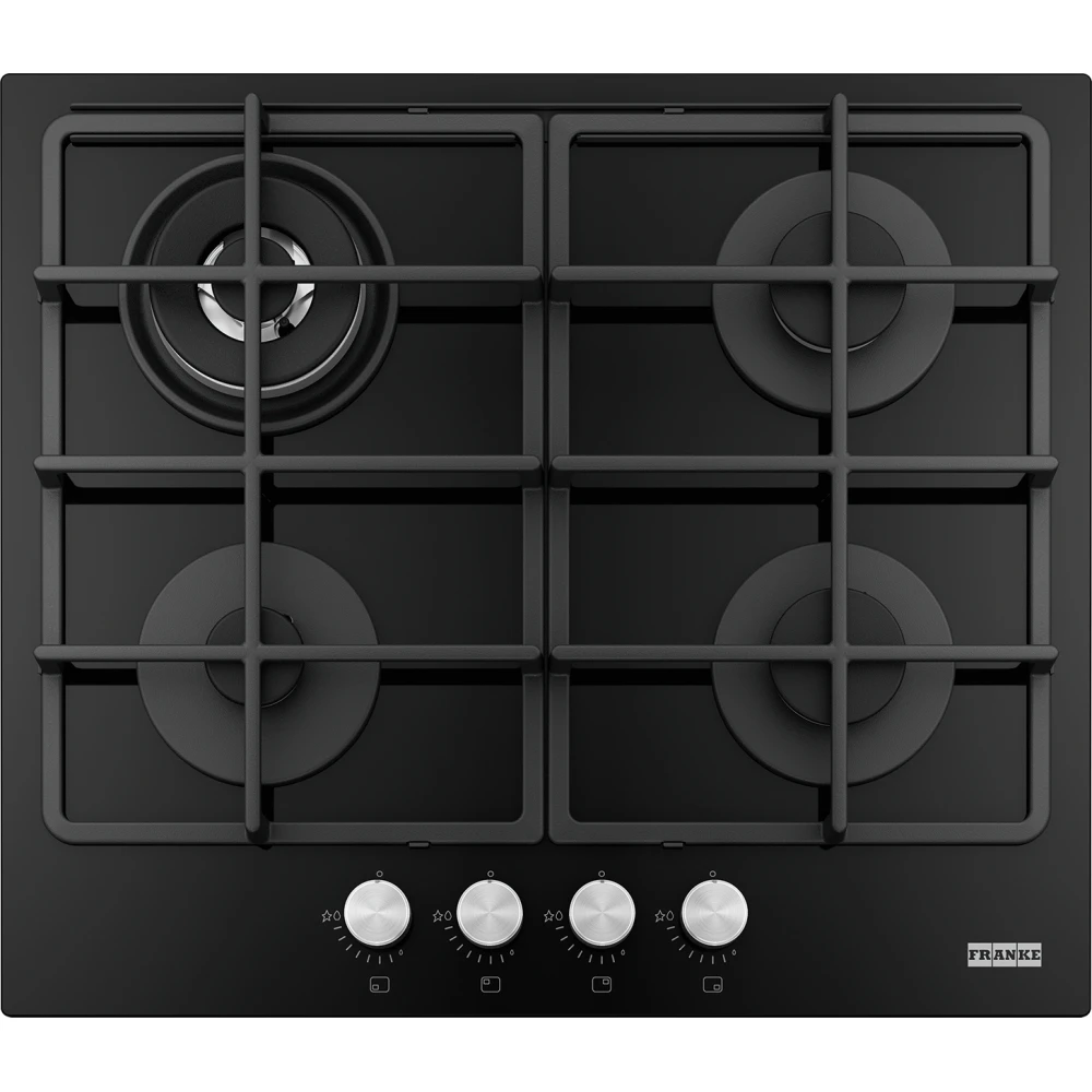 Franke Smart FHSM 604 3G DC BK C Siyah Cam Ankastre Ocak Hemen Al