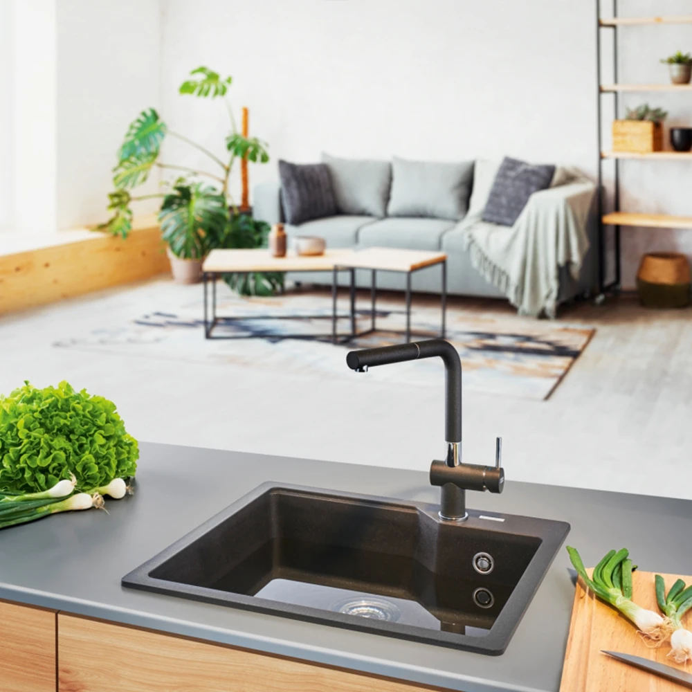 Franke Urban Ubg 610-56 Nero Granit Evye Hemen Al