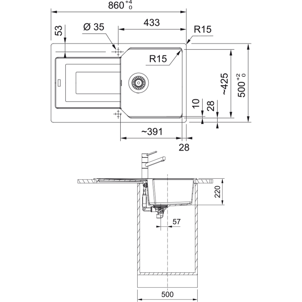 Franke Urban Ubg 611-100 Granit Eviye + Active Plus Doccia 2.0 Armatür (Slate Grey) Hemen Al
