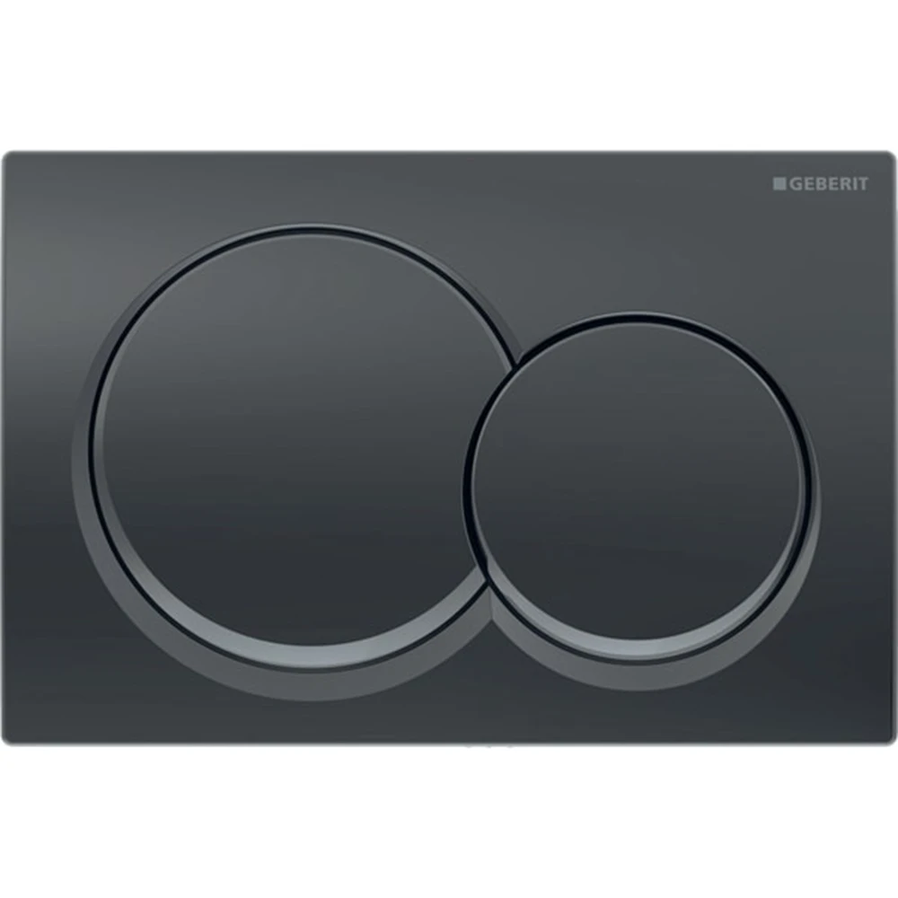 Geberit Alpha01 Siyah-Krom Kumanda Kapağı - 115.035.QC.1 Hemen Al