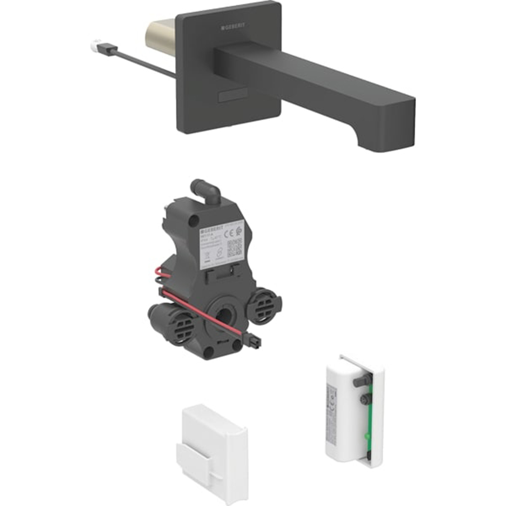 Geberit Brenta Mat Siyah Ankastre Fotoselli Lavabo Bataryası - 116.295.14.1 Hemen Al