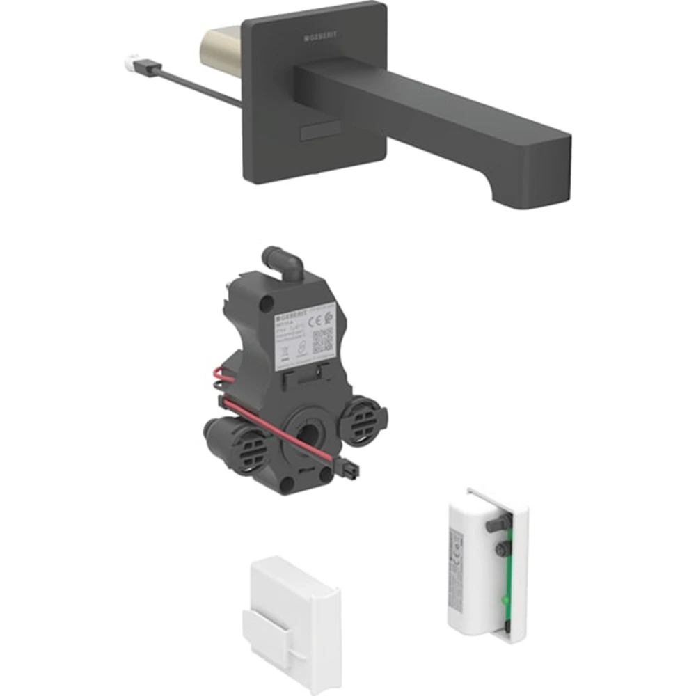 Geberit Brenta Mat Siyah Ankastre Fotoselli Lavabo Bataryası - 116.296.14.1 Hemen Al