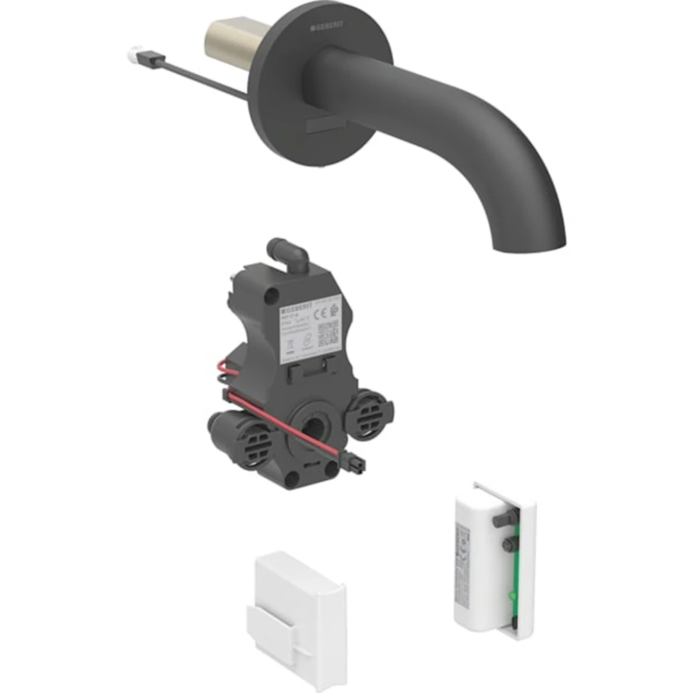 Geberit Piave Mat Siyah Ankastre Fotoselli Lavabo Bataryası - 116.266.14.1 Hemen Al