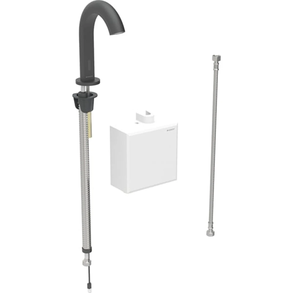 Geberit Piave Mat Siyah Fotoselli Lavabo Bataryası - 116.163.14.1 Hemen Al