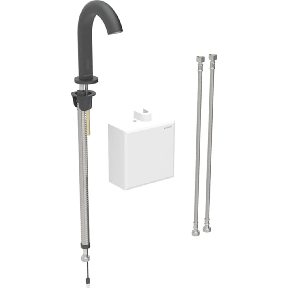 Geberit Piave Mat Siyah Fotoselli Lavabo Bataryası - 116.166.14.1 Hemen Al