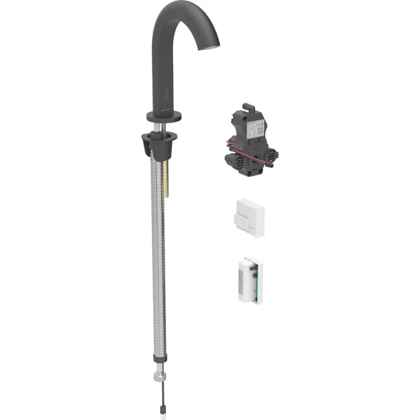 Geberit Piave Mat Siyah Fotoselli Lavabo Bataryası - 116.186.14.1 Hemen Al