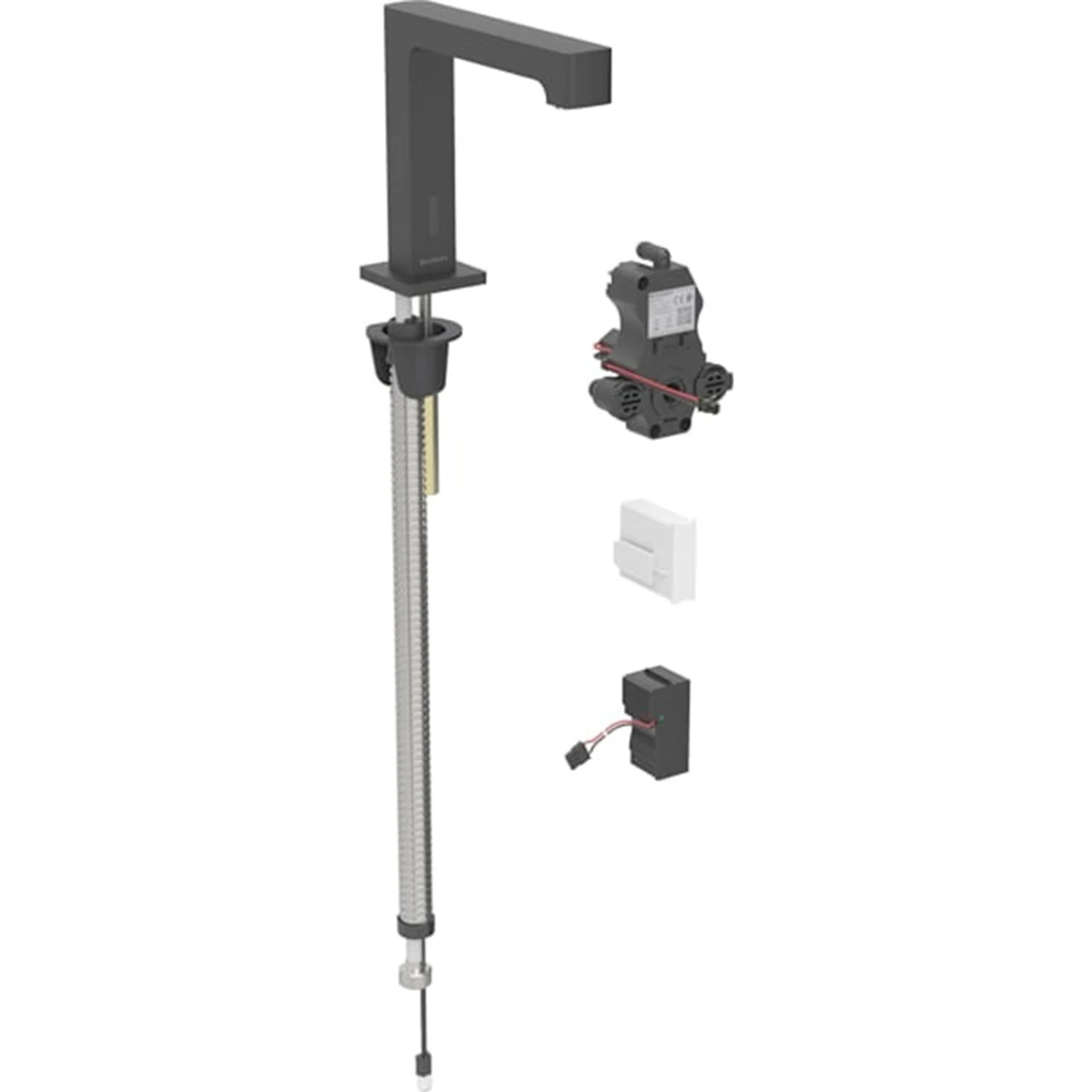 Geberit Piave Mat Siyah Fotoselli Lavabo Bataryası - 116.191.14.1 Hemen Al