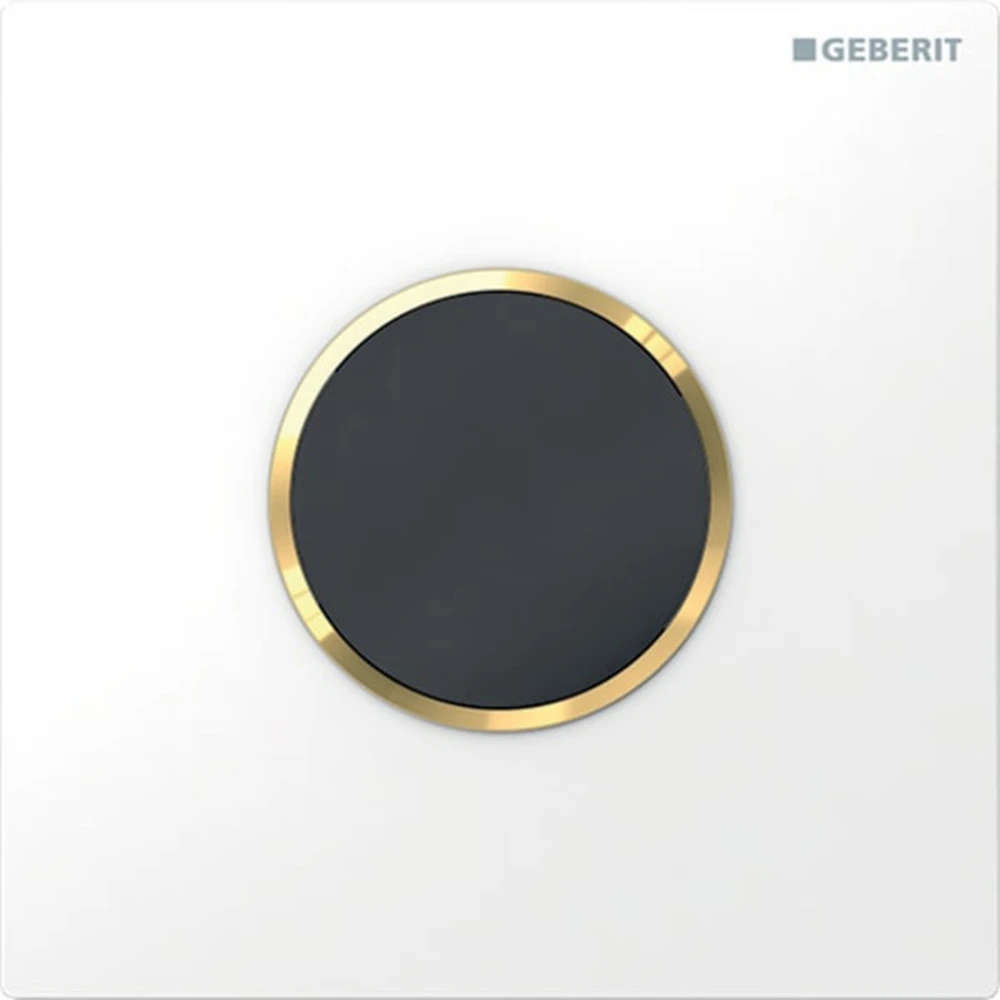 Geberit Sigma10 Beyaz-Altın Fotoselli Pisuvar Kumanda Kapağı - 116.035.KK.1 Hemen Al