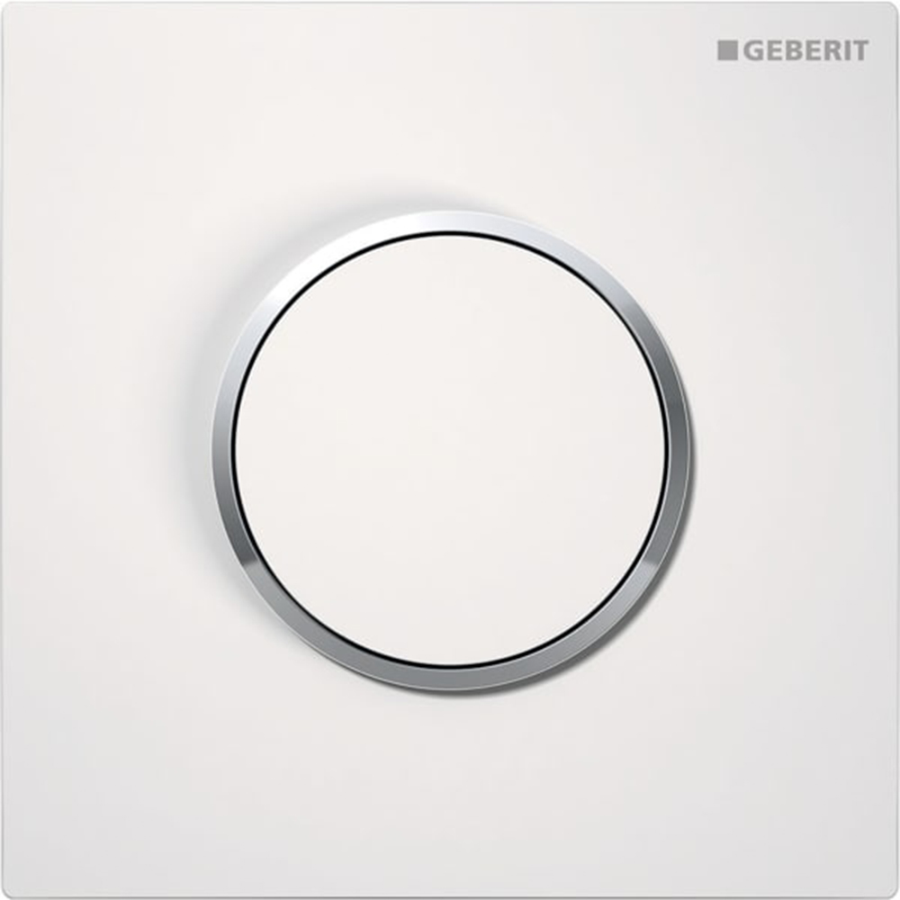 Geberit Sigma10 Beyaz-Parlak Krom Pnömatik Kumanda Kapağı - 116.015.KJ.1 Hemen Al