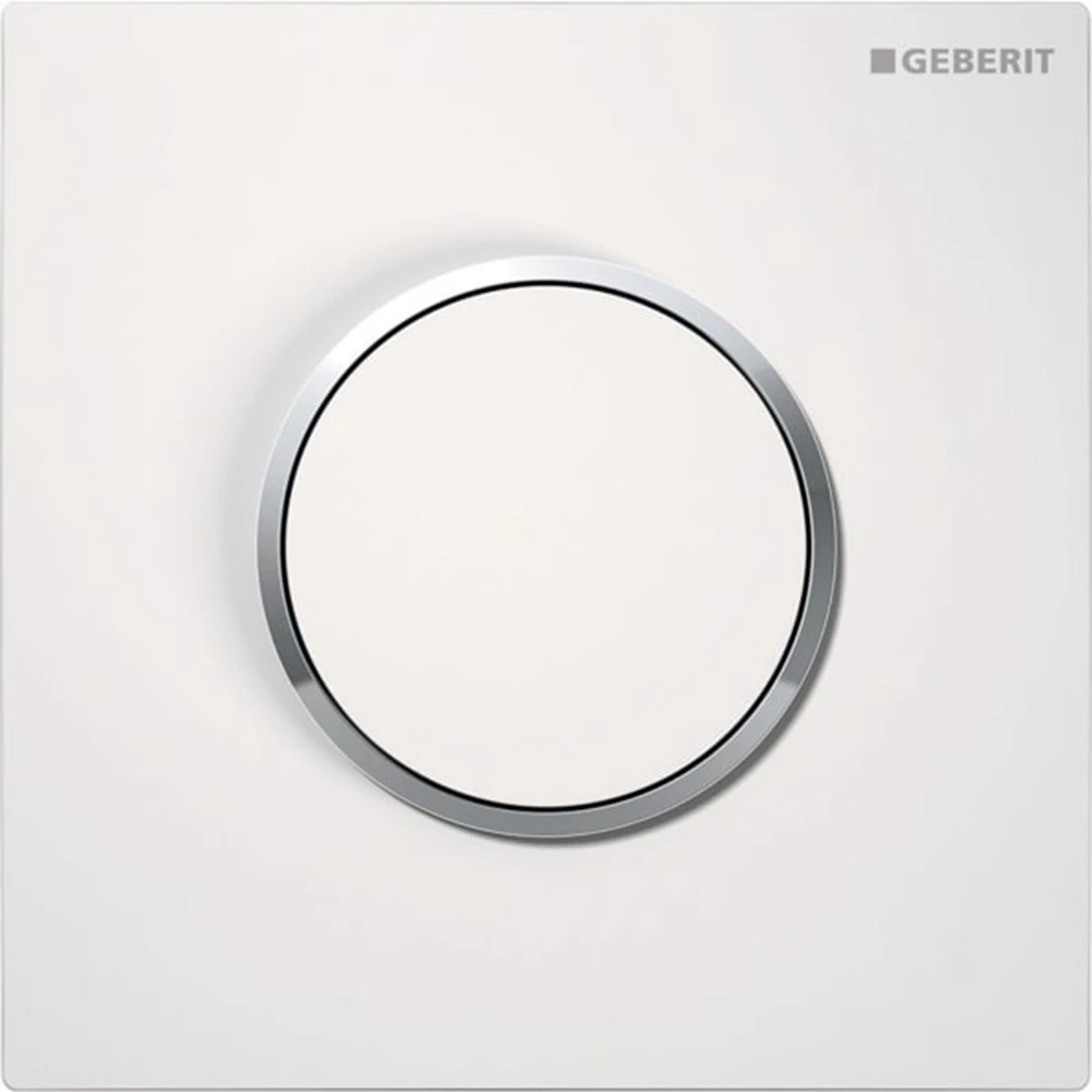 Geberit Sigma10 Beyaz-Parlak Krom Pnömatik Kumanda Kapağı - 116.015.KJ.1 Hemen Al