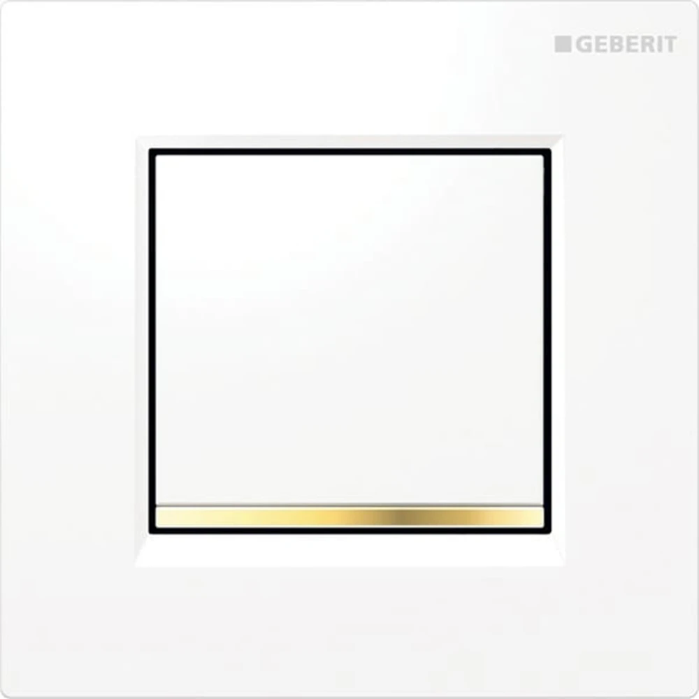 Geberit Sigma30 Beyaz-Altın Pisuvar Kumanda Kapağı - 116.017.KK.1 Hemen Al