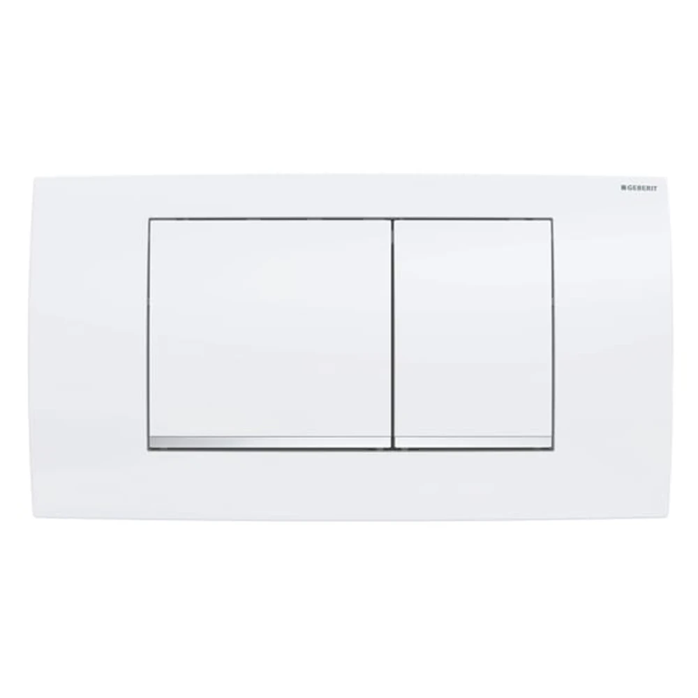 Geberit Twinline30 Beyaz-Parlak Krom Kumanda Kapağı - 115.899.KJ.1 Hemen Al