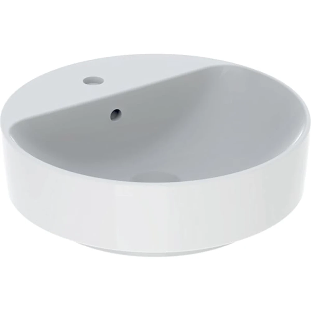 Geberit VariForm 45 Cm  Batarya Banklı Yuvarlak Çanak Lavabo - 500.769.01.2 Hemen Al
