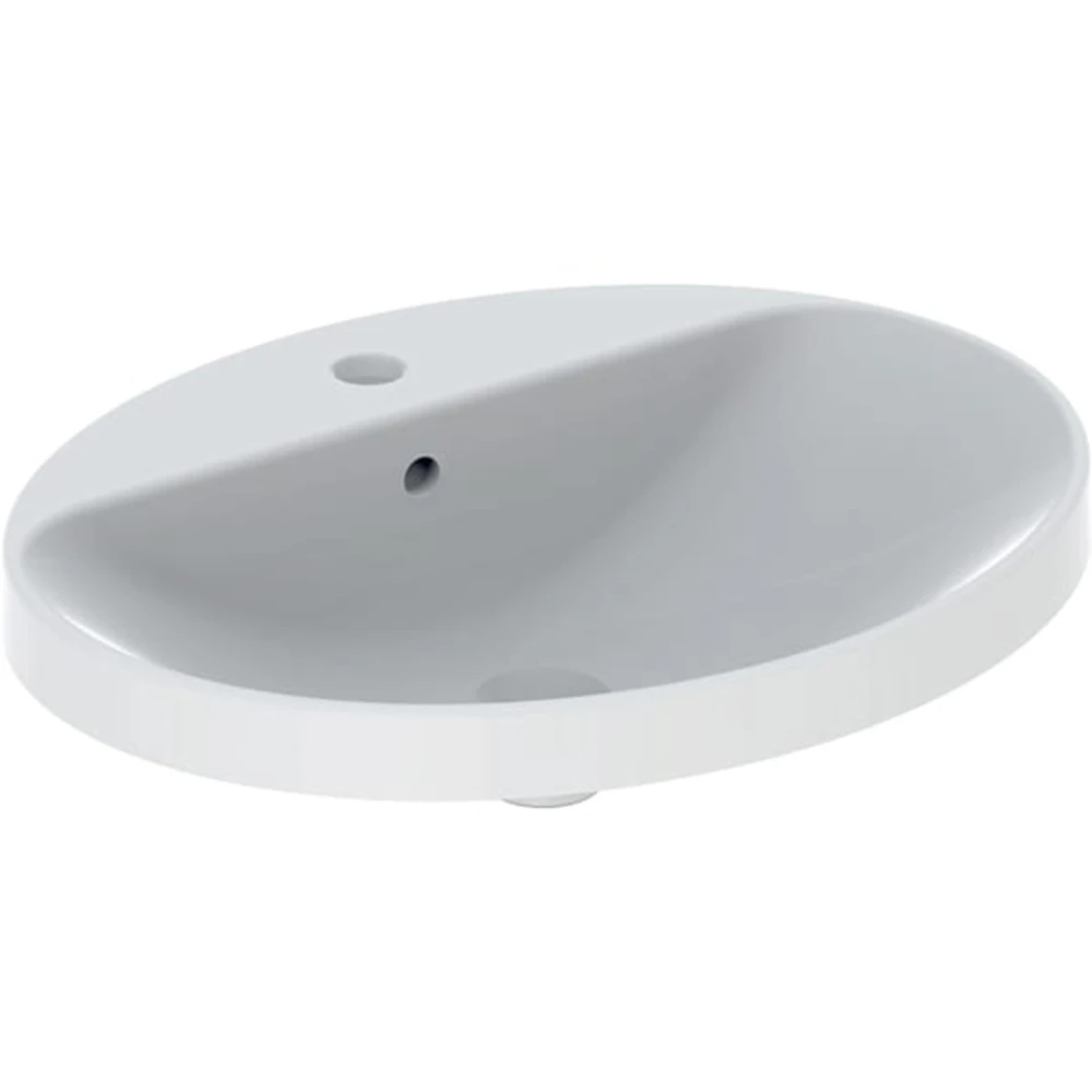 Geberit VariForm 60x48 Cm Oval Tezgah Üstü Lavabo - 500.724.01.2 Hemen Al