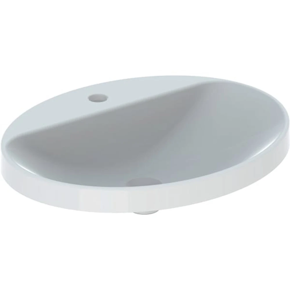 Geberit VariForm 60x48 Cm Oval Tezgah Üstü Lavabo - 500.726.01.2 Hemen Al