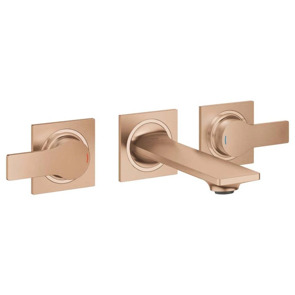 Grohe Allure New 3 Delikli Rose Gold Lavabo Bataryası - 20189DL2 Hemen Al