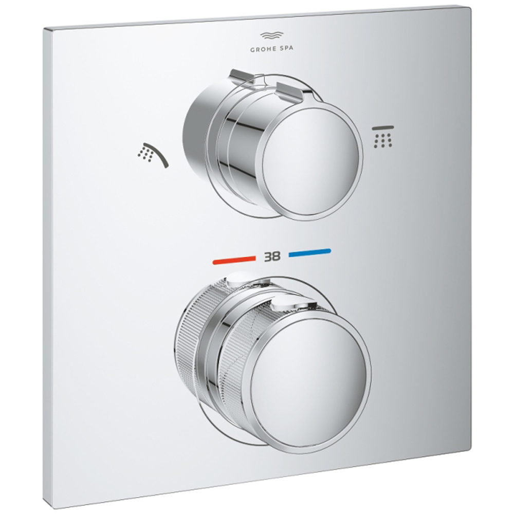Grohe Allure Yeni Termostat 2 Yollu Yönlendirici Baş Duşu-El Duşu - 29181002 Hemen Al