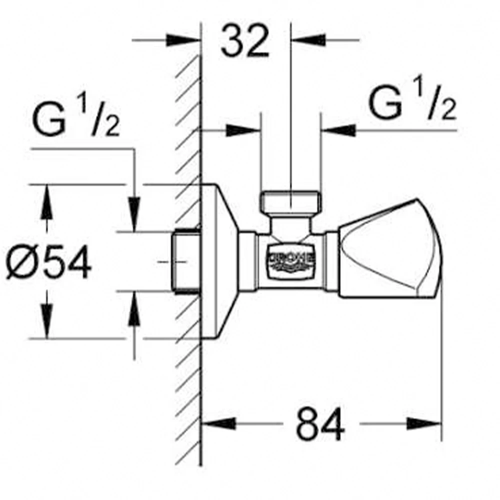 Grohe Angle Valves Neutral Handle Ara Musluk - 22940000 Hemen Al