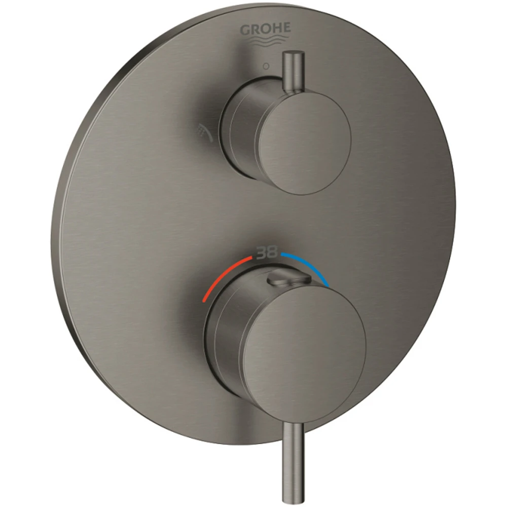 Grohe Atrio New Classic Termostatik Nikel Banyo-Duş bataryası- 24135AL3 Hemen Al