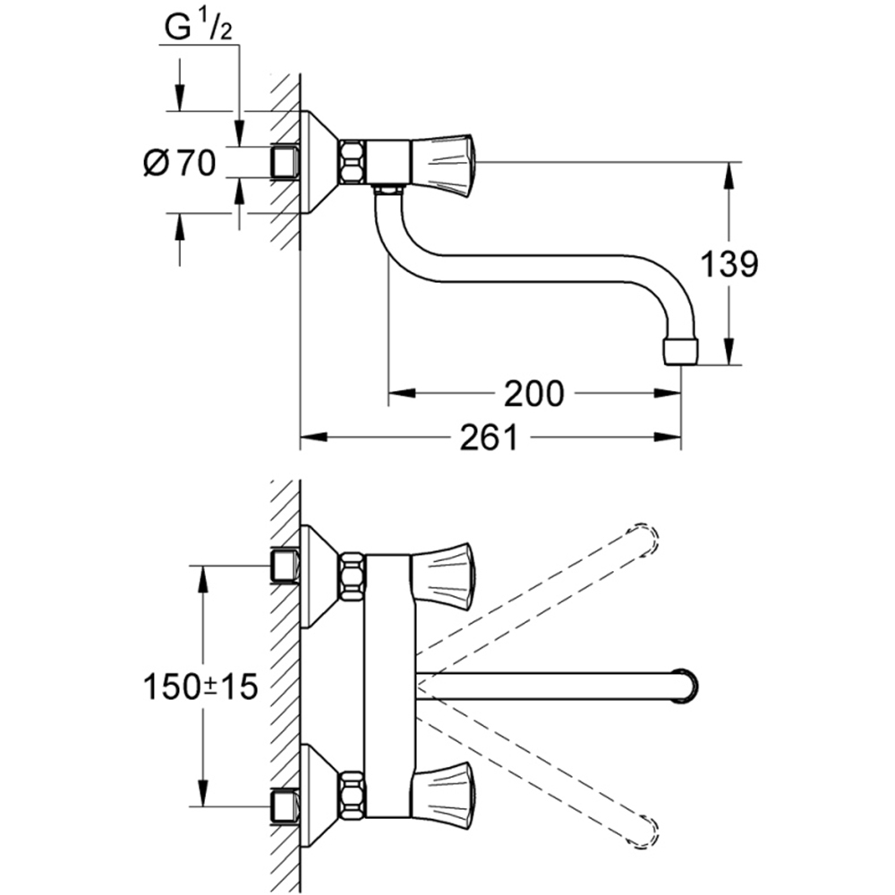 Grohe Costa L Duvardan Eviye Bataryasi - 31187001 Hemen Al