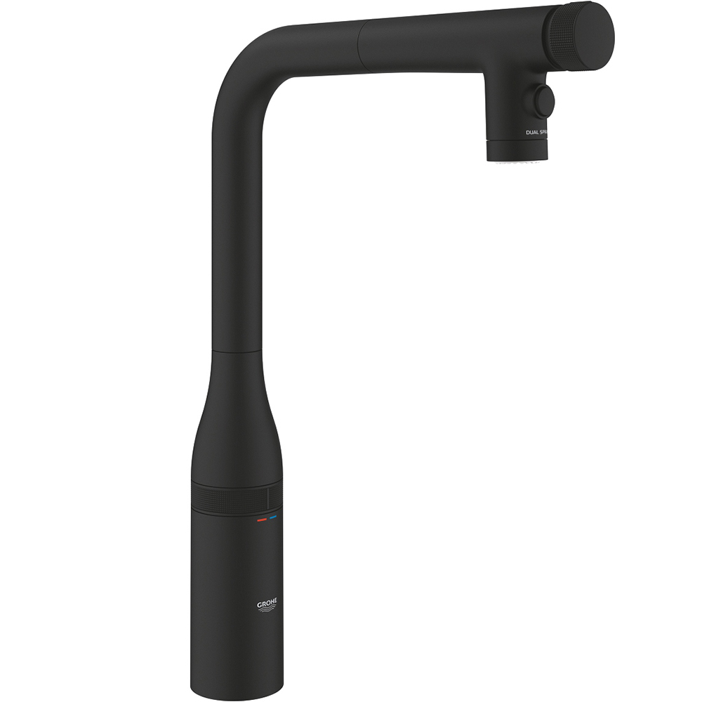 Grohe Essence SmartControl Siyah Eviye Bataryası - 31892KF0 Hemen Al