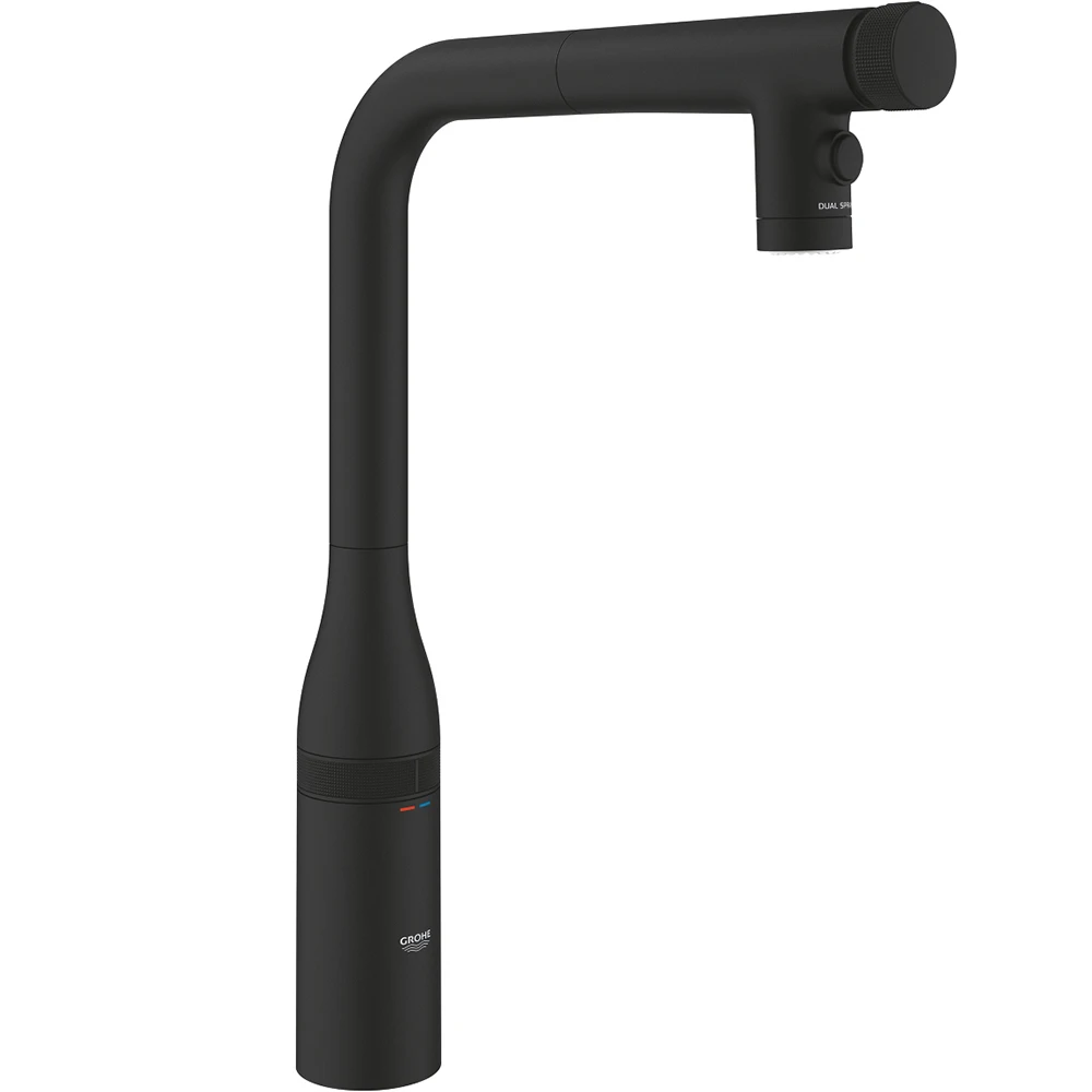 Grohe Essence SmartControl Siyah Eviye Bataryası - 31892KF0 Hemen Al