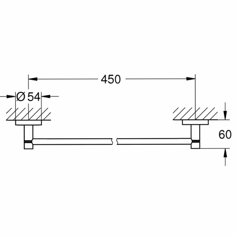 Grohe Essentials New Havluluk - 40688001 Hemen Al