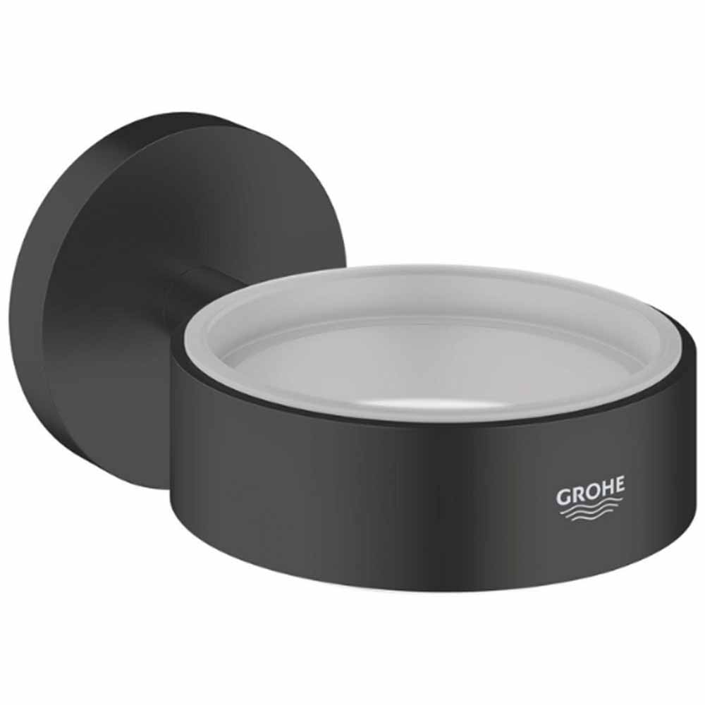 Grohe Essentials Siyah Sabunluk Tutacağı - 1024662430 Hemen Al