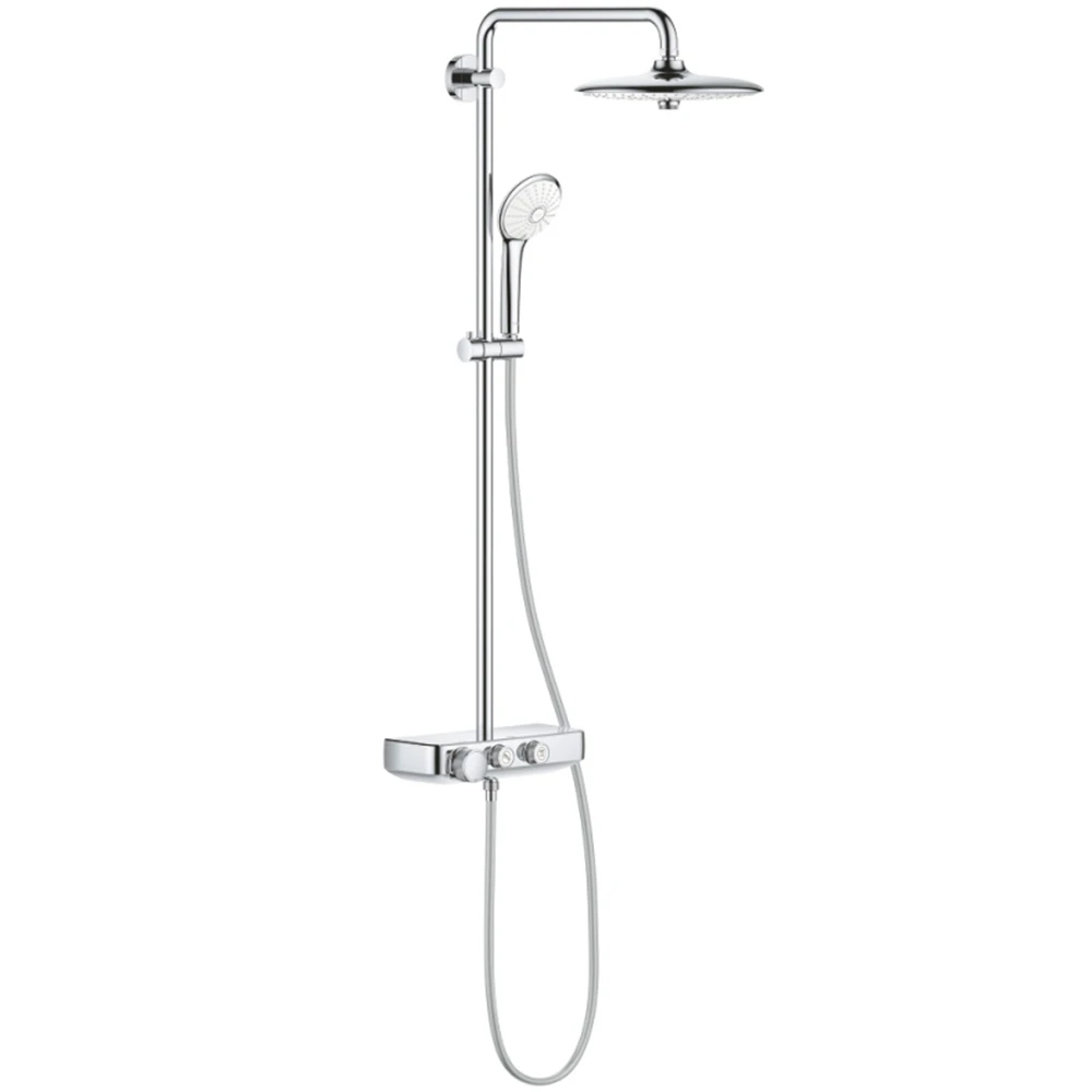 Grohe Euphoria SmartControl System Duvara Monte Termostatik Bataryalı Duş Sistemi - 26510000 Hemen Al