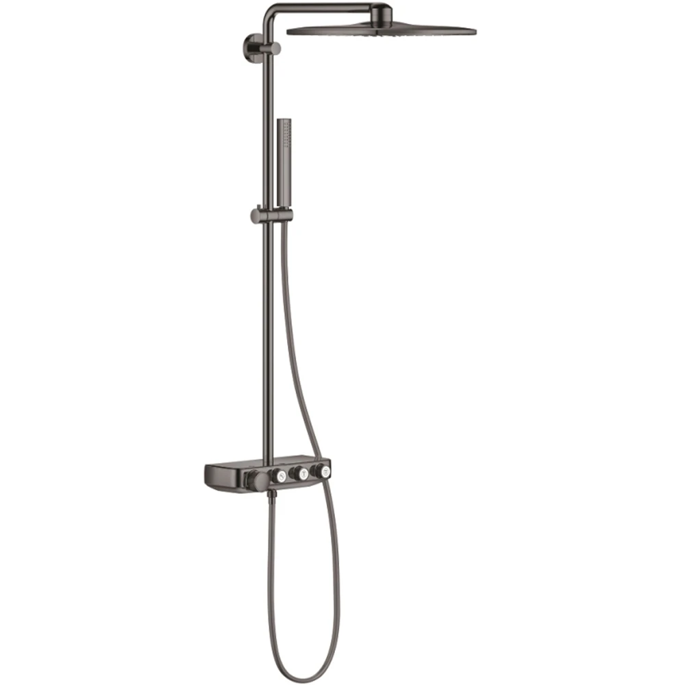 Grohe Euphoria SmartControl System Duvara Monte Termostatik Nikel Bataryalı Duş Sistemi - 26508A00 Hemen Al