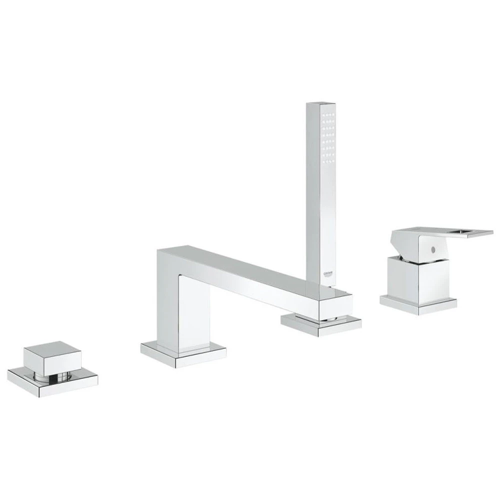 Grohe Eurocube Dört Delikli Küvet Bataryası - 19897001 Hemen Al