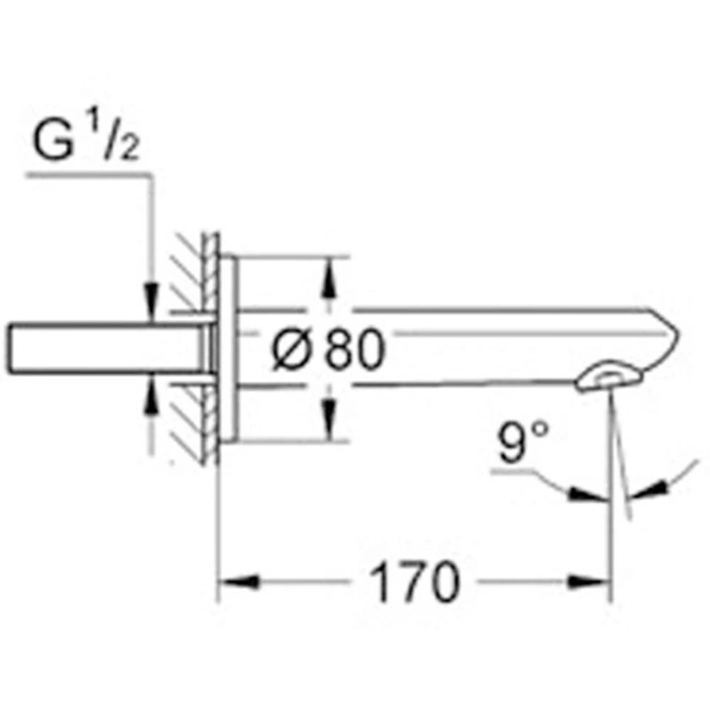 Grohe Eurodisc Cosmopolitan Çıkış Ucu - 13278002 Hemen Al