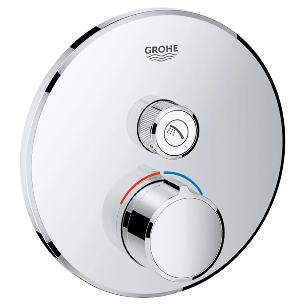 Grohe GROHE SmartControl Mixer Tek Valfli Akış Kontrollü Ankastre Duş Bataryası - 29144000 Hemen Al