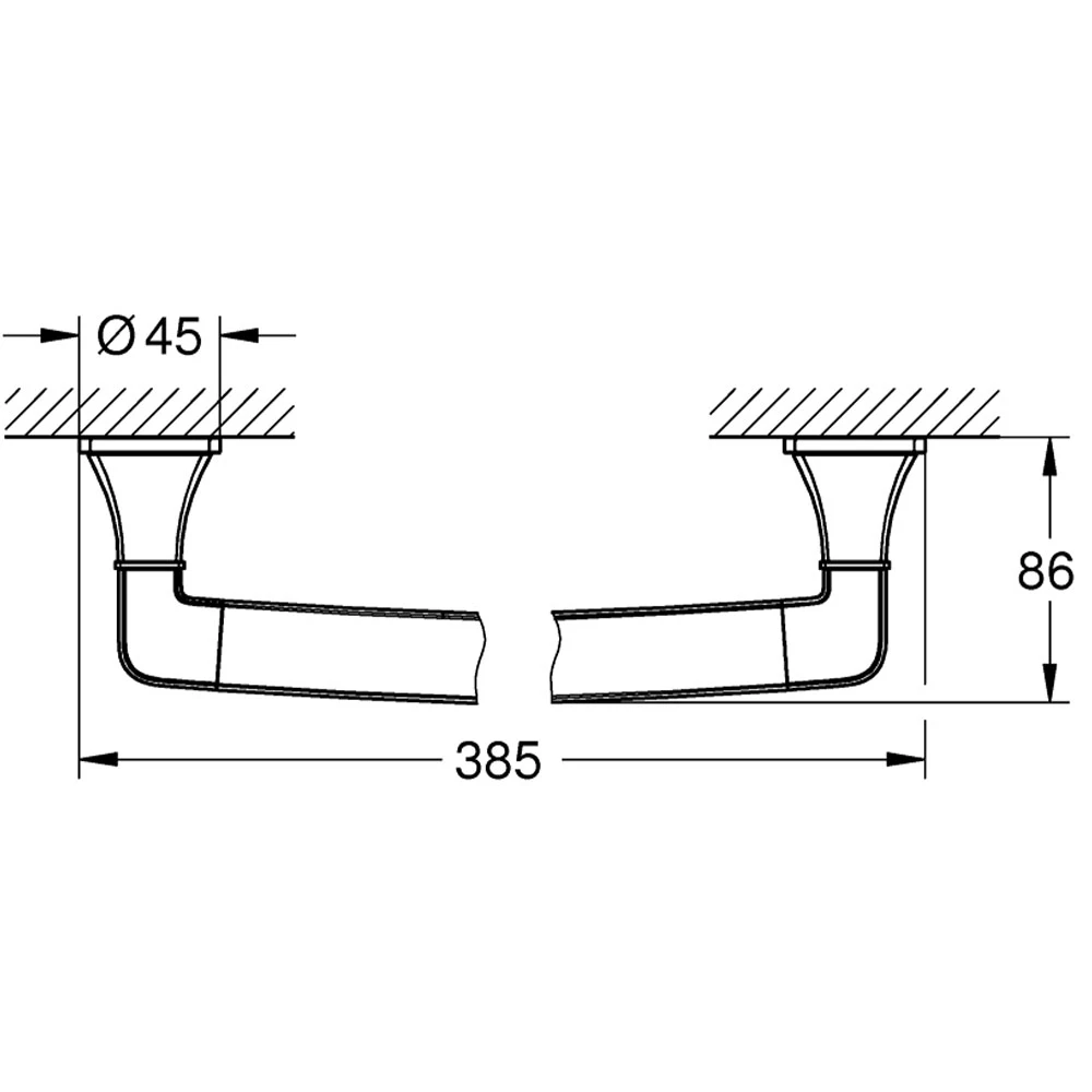 Grohe GranderaKrom-Bronz Banyo Tutamağı - 40960IG0 Hemen Al