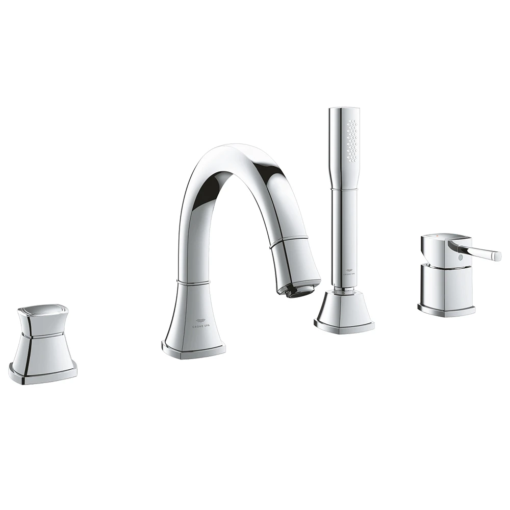 Grohe Grandera Dört Delikli Küvet Bataryası - 29418000 Hemen Al
