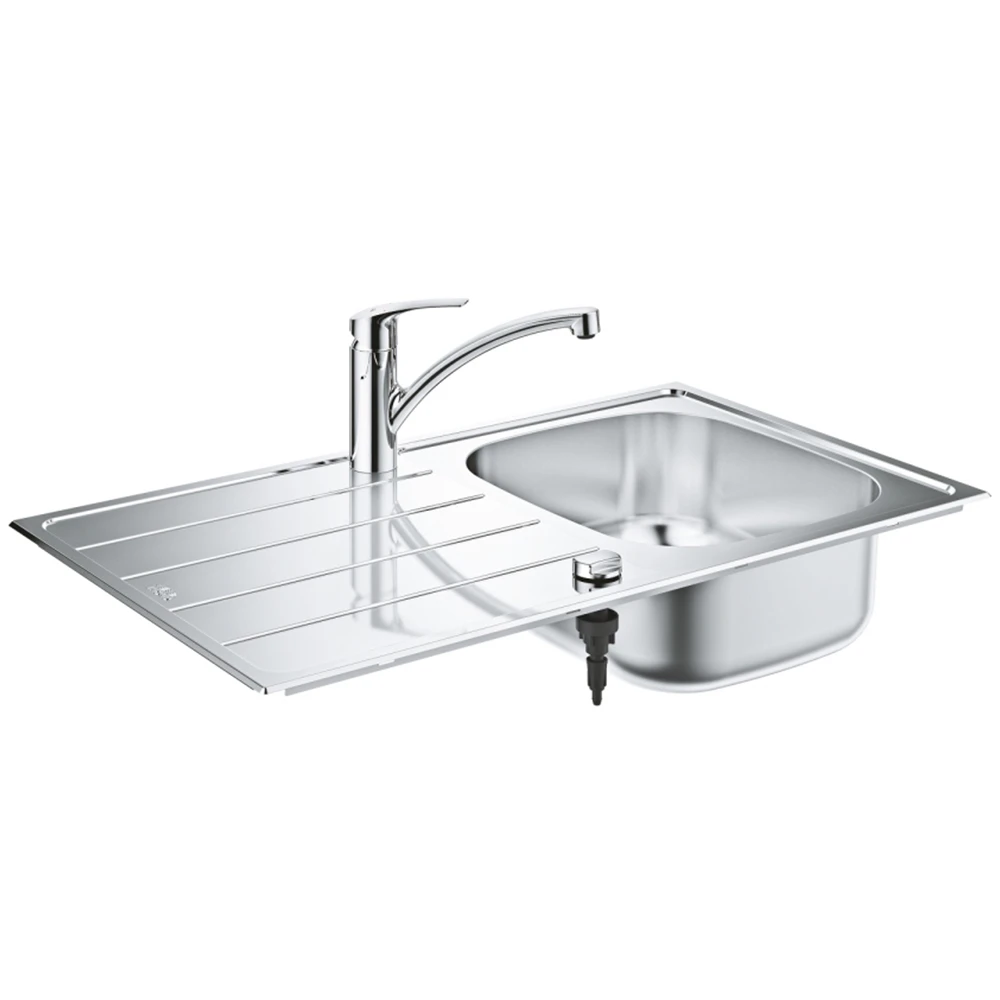 Grohe K200 Stainless Steel Damlalıklı Paslanmaz Çelik Eviye - 31565SD1 Hemen Al