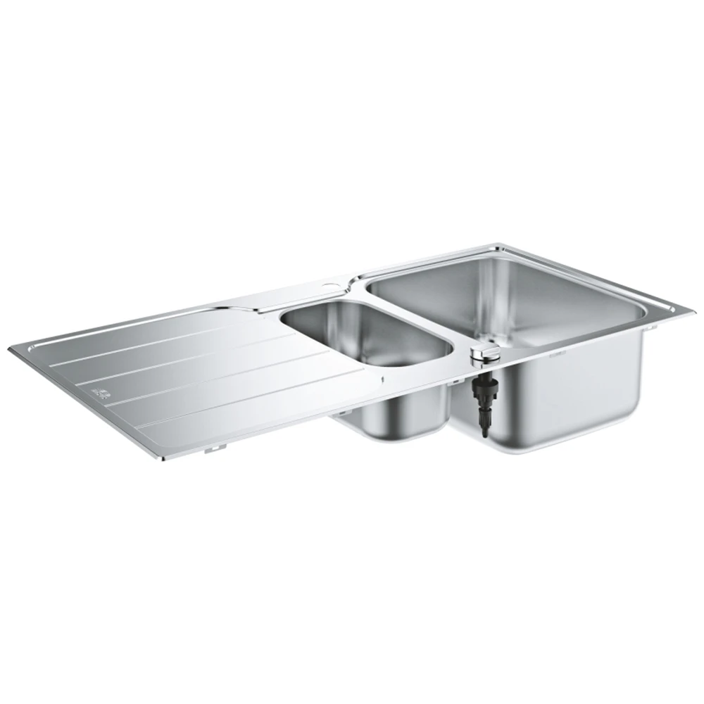 Grohe K500 Stainless Steel Damlalıklı Paslanmaz Çelik Eviye - 31572SD1 Hemen Al