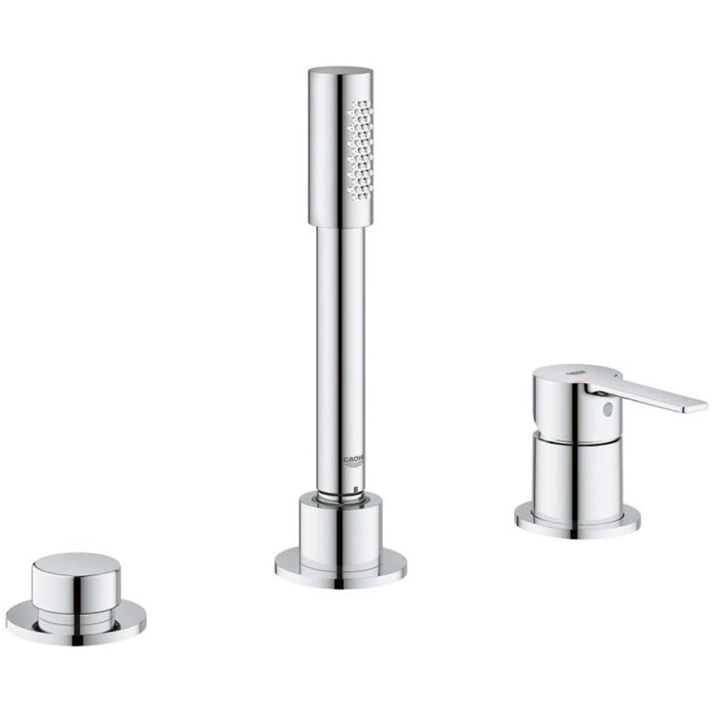 Grohe Lineare New Üç Delikli Tek Kumandalı Banyo Kombinasyonu - 19965001 Hemen Al