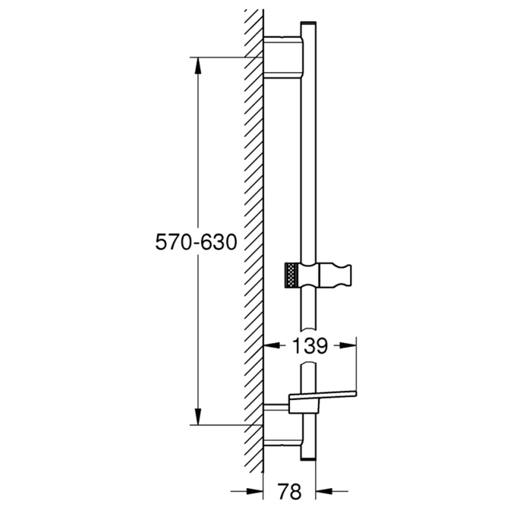 Grohe Rainshower SmartActive Nikel Duş Sürgüsü - 26603A00 Hemen Al
