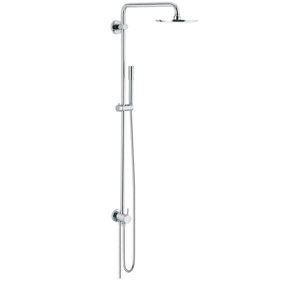Grohe Rainshower System 210 Duvara Monte Yön Değiştiricili Duş Sistemi - 27058000 Hemen Al