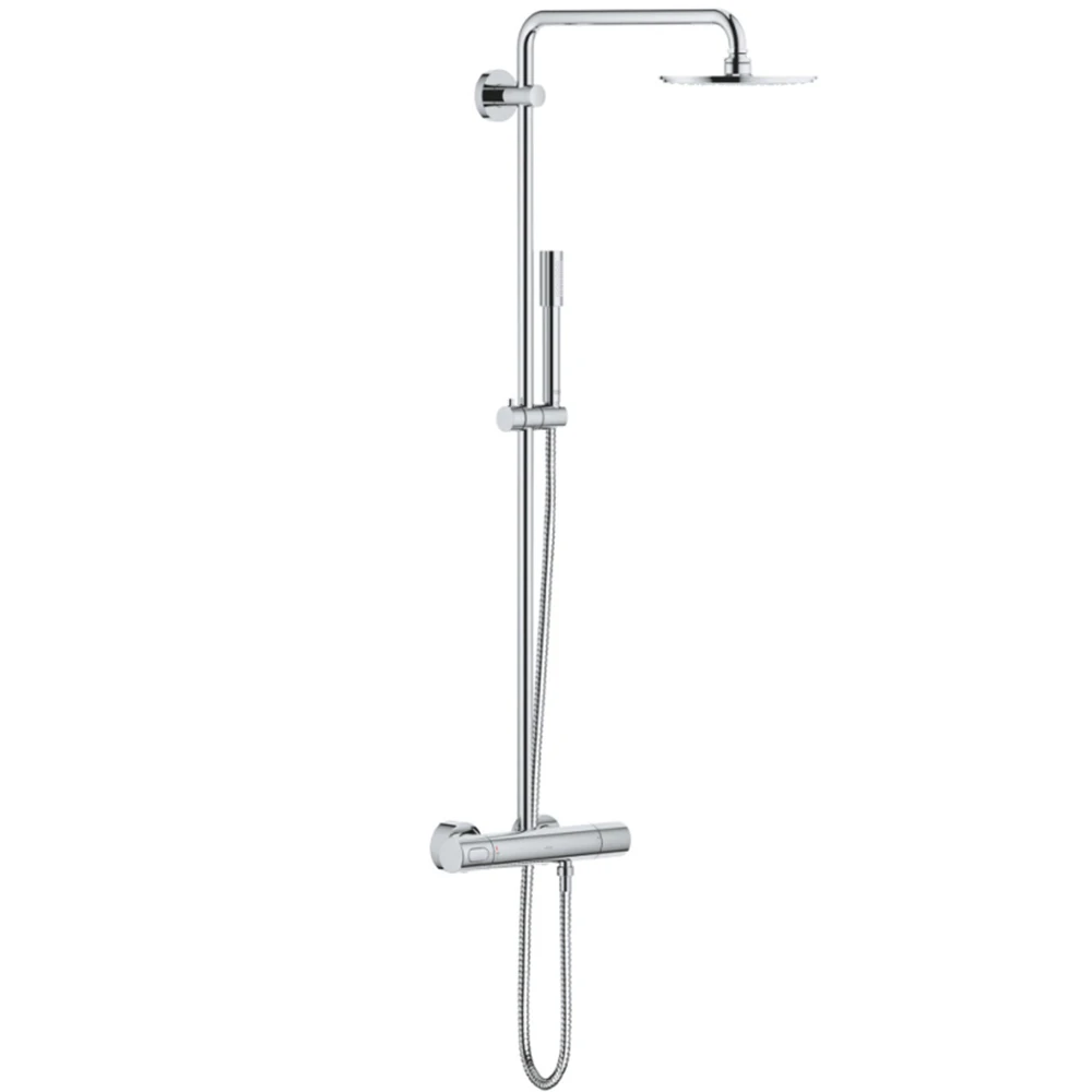 Grohe Rainshower System Duvara Monte Termostatik Bataryalı Duş Sistemi - 27032001 Hemen Al