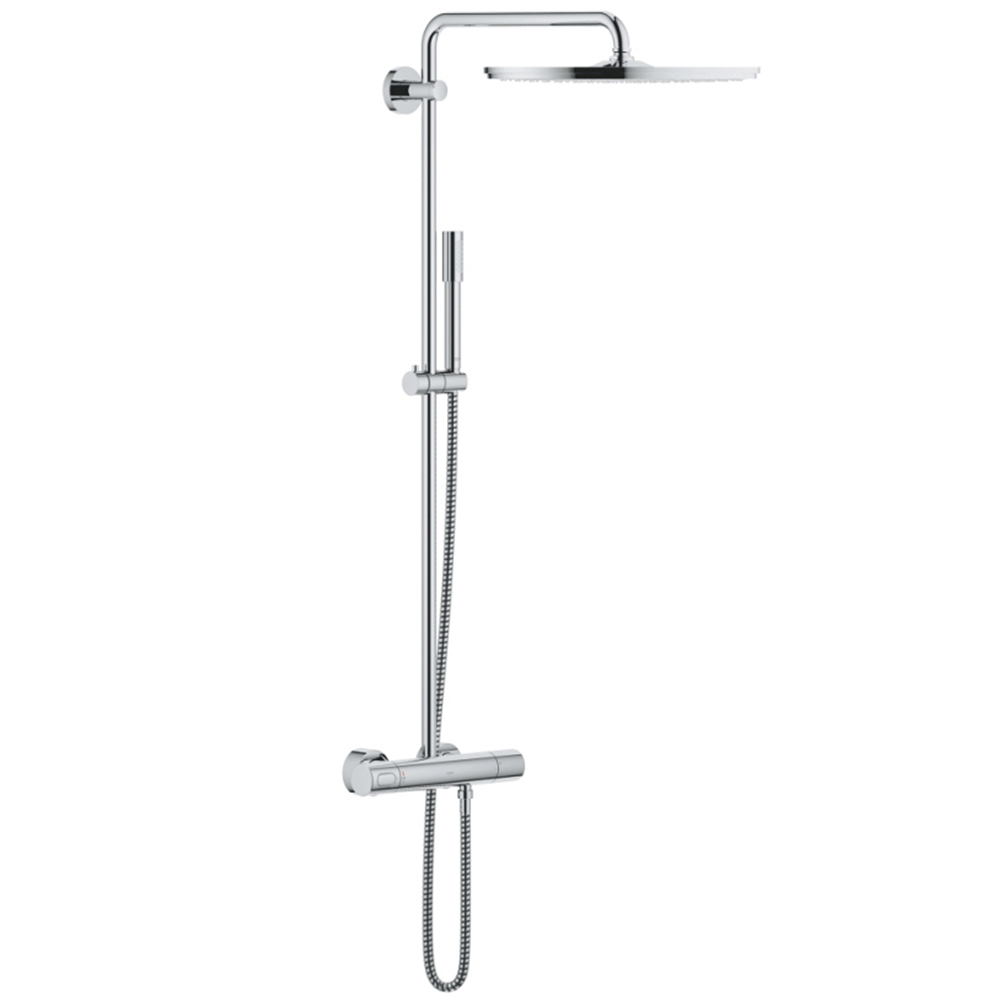 Grohe Rainshower System Duvara Monte Termostatik Bataryalı Duş Sistemi - 27174001 Hemen Al