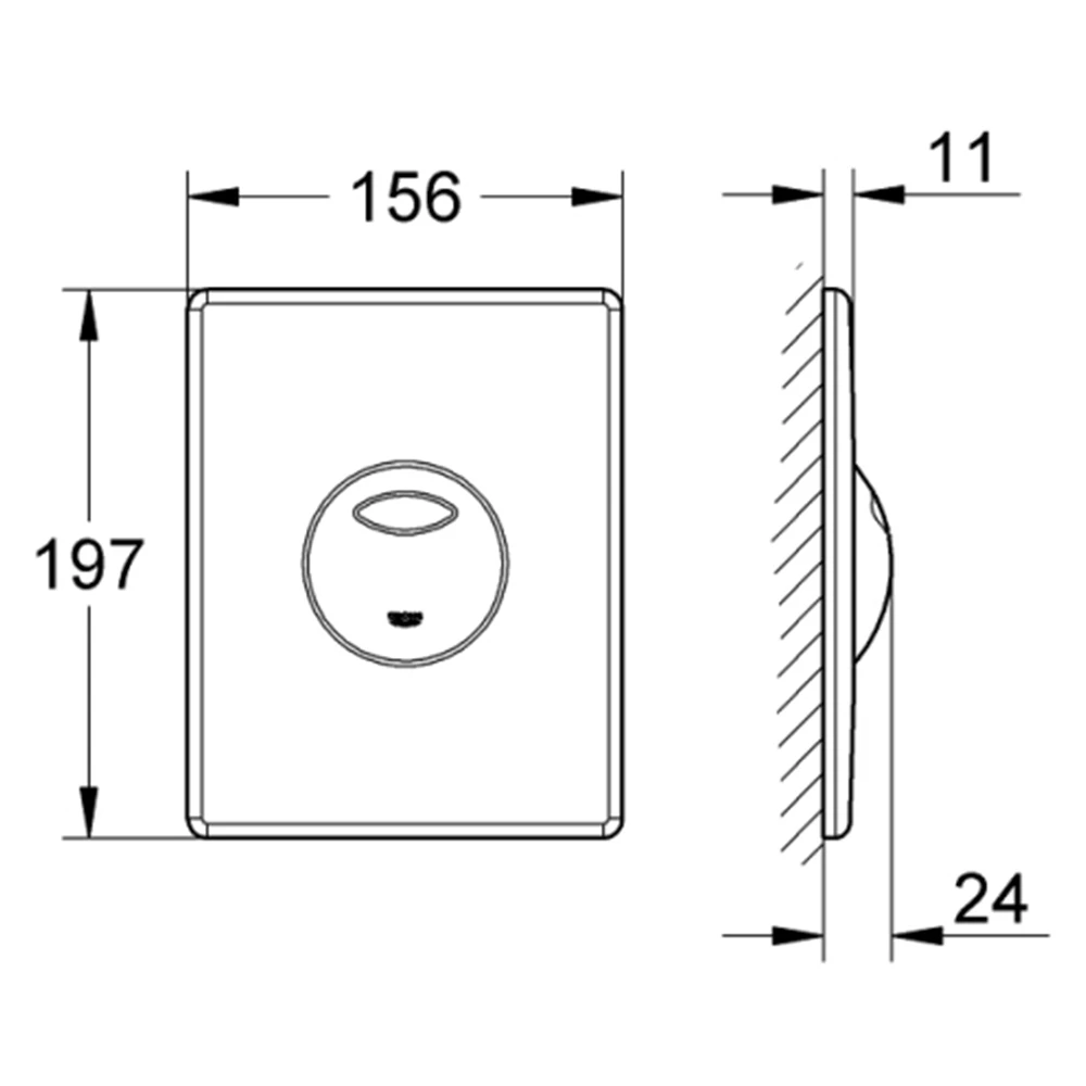 Grohe Skate Kumanda Paneli - 38862P00 Hemen Al