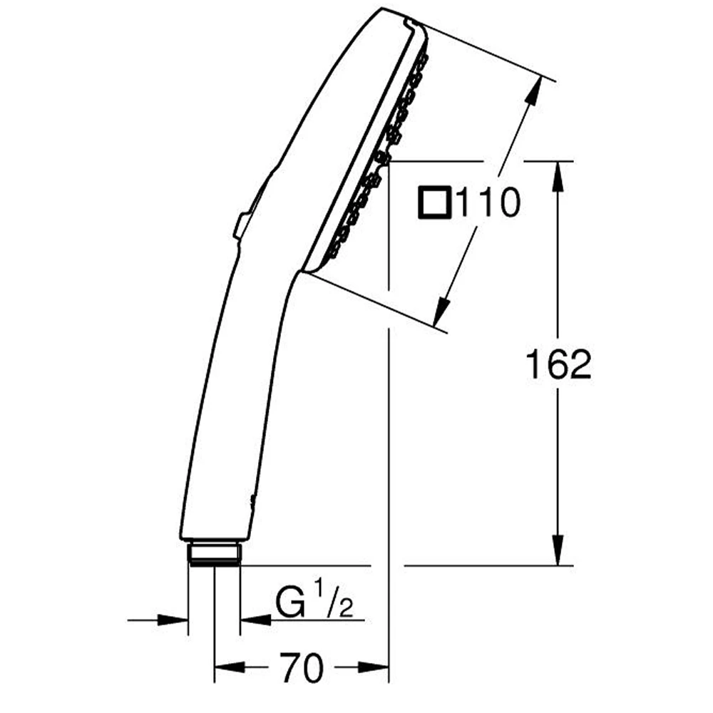 Grohe Tempesta Cube 2 Akışlı El Duşu - 26902003 Hemen Al