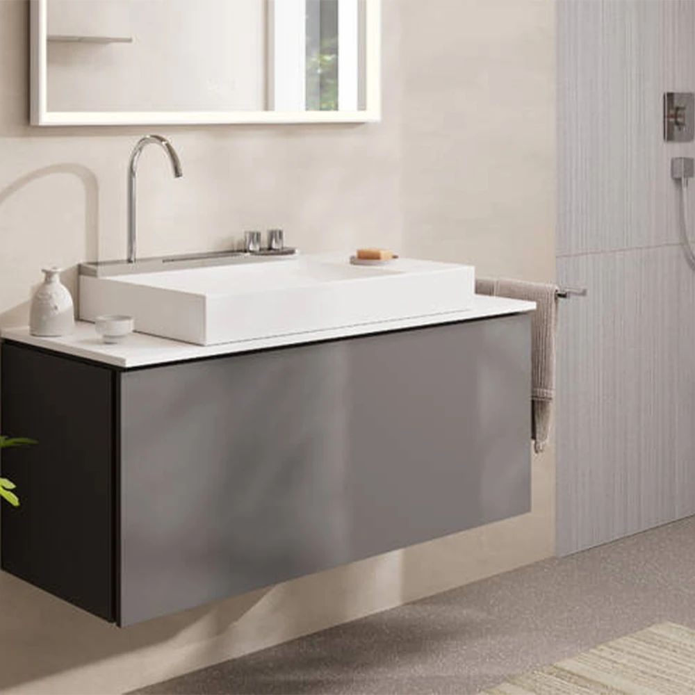 Hansgrohe Avalegra AquaUnit 78x48 Cm Bataryalı Beyaz-Krom Lavabo - 22473000 Hemen Al