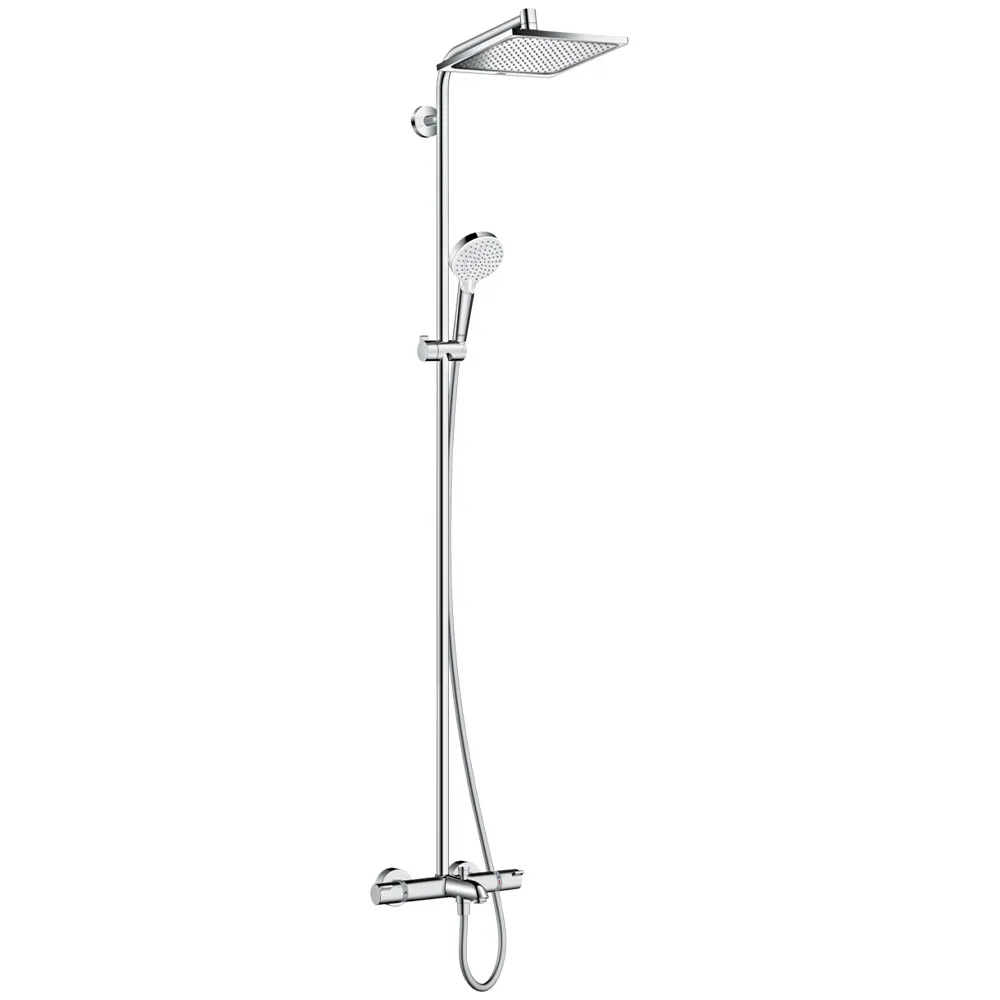 Hansgrohe Crometta E 240 Termostatik Banyo Bataryalı Krom Duş Kolonu 27298000 Hemen Al