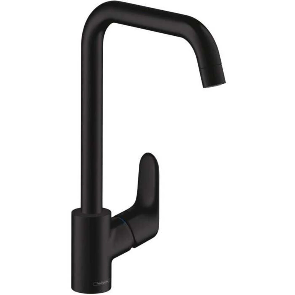Hansgrohe Focus E 260 Mat Siyah Tek Kollu Evye Bataryası 31820670 Hemen Al