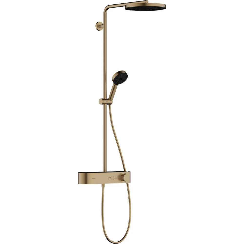 Hansgrohe Pulsify S 260 1jet, ShowerTablet Select Mat Bronz Duş Kolonu Hemen Al