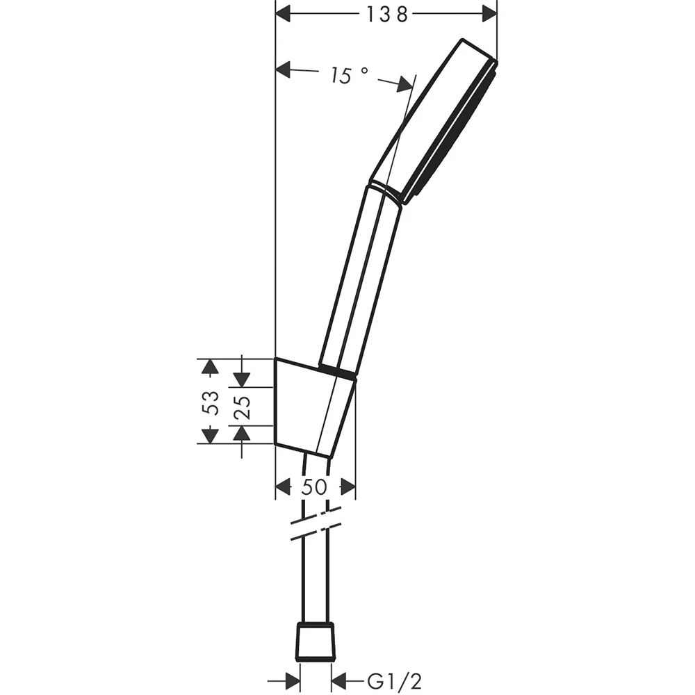 Hansgrohe Pulsify S Satin Siyah El Duşu - 24307670 Hemen Al