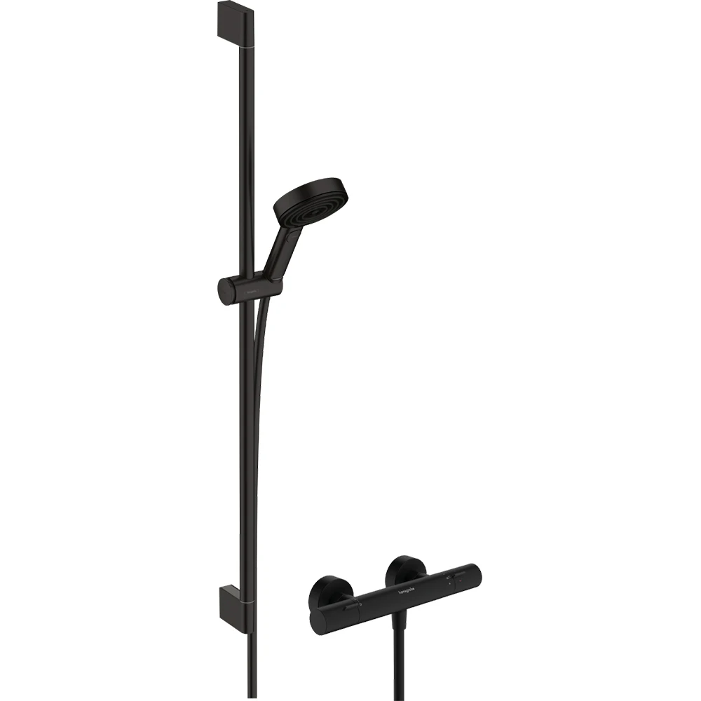 Hansgrohe Pulsify Select S Satin Siyah Termostatik Banyo Bataryalı 90 Cm Duş Barı - 24261670 Hemen Al